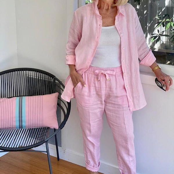 Chic Cotton Linen Set