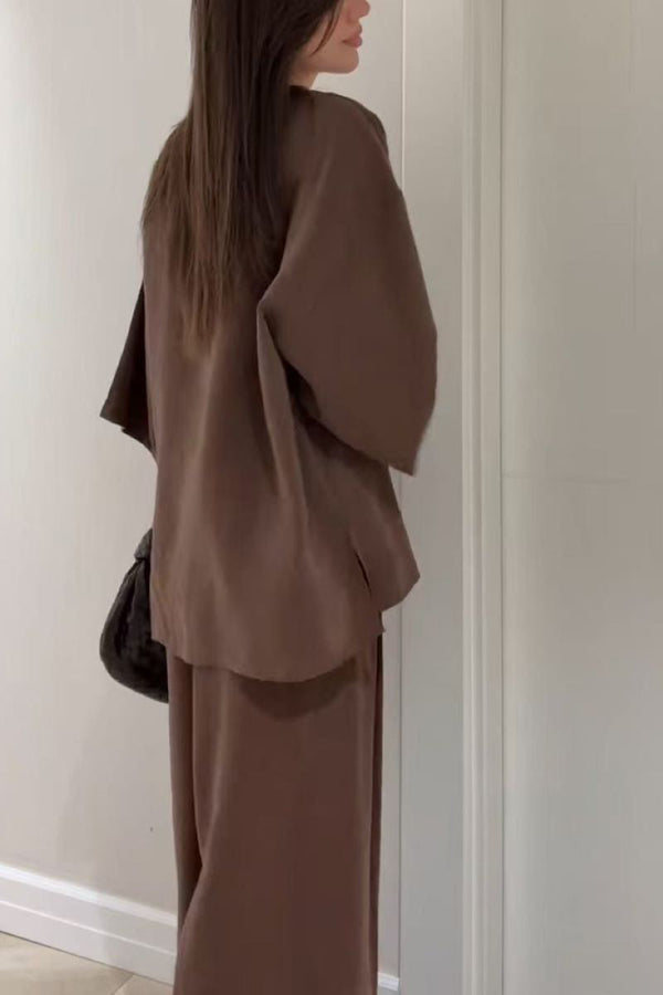 Effortless Cotton-Linen Suit