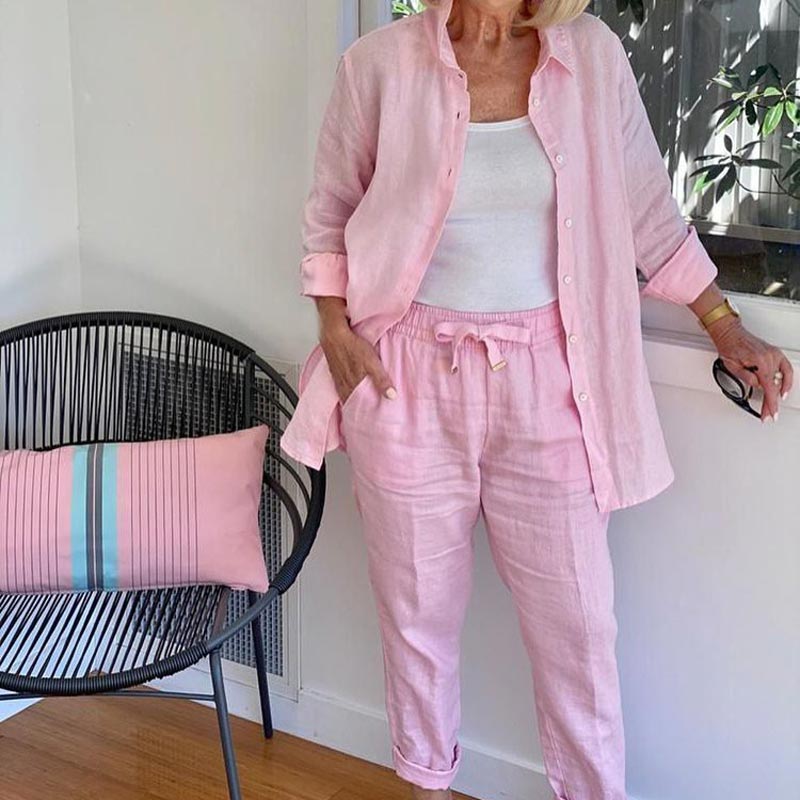 Chic Cotton Linen Set