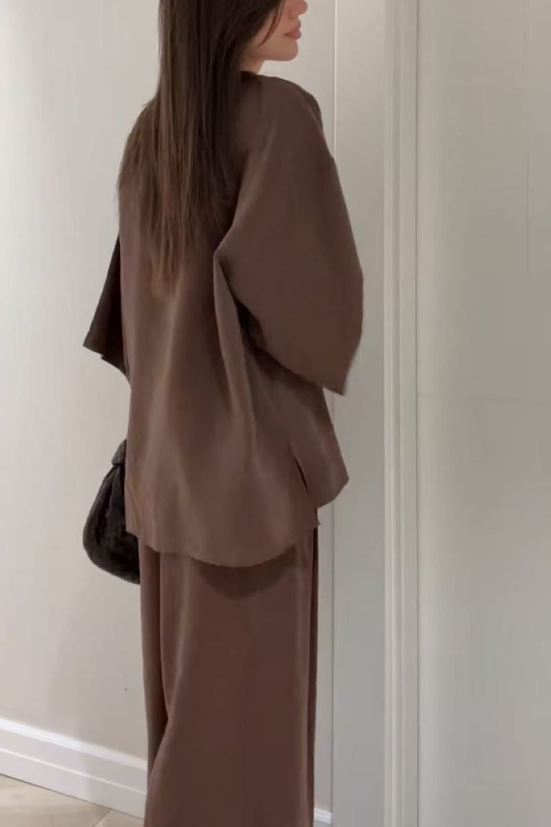 Effortless Cotton-Linen Suit