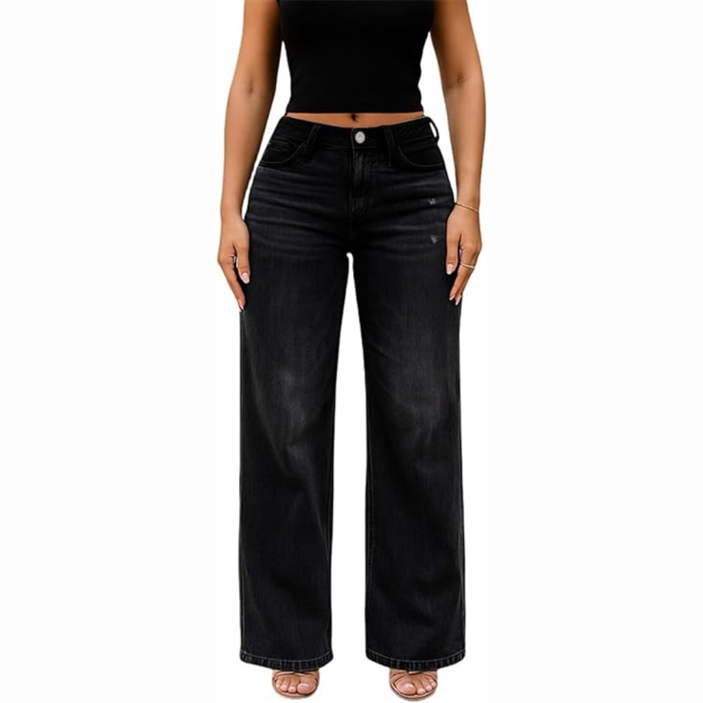 Comfy Chic Wide-Leg Jeans