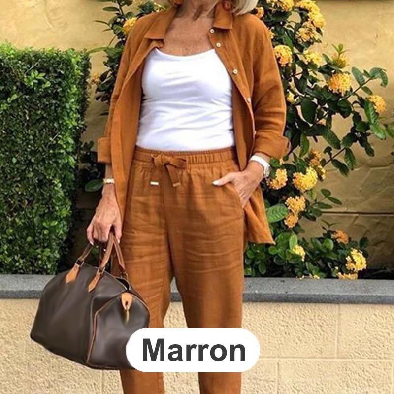 Chic Cotton Linen Set