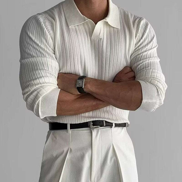 Versatile Long Sleeve Polo