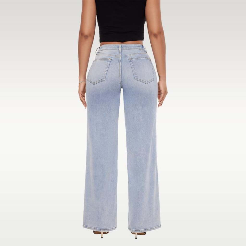 Comfy Chic Wide-Leg Jeans