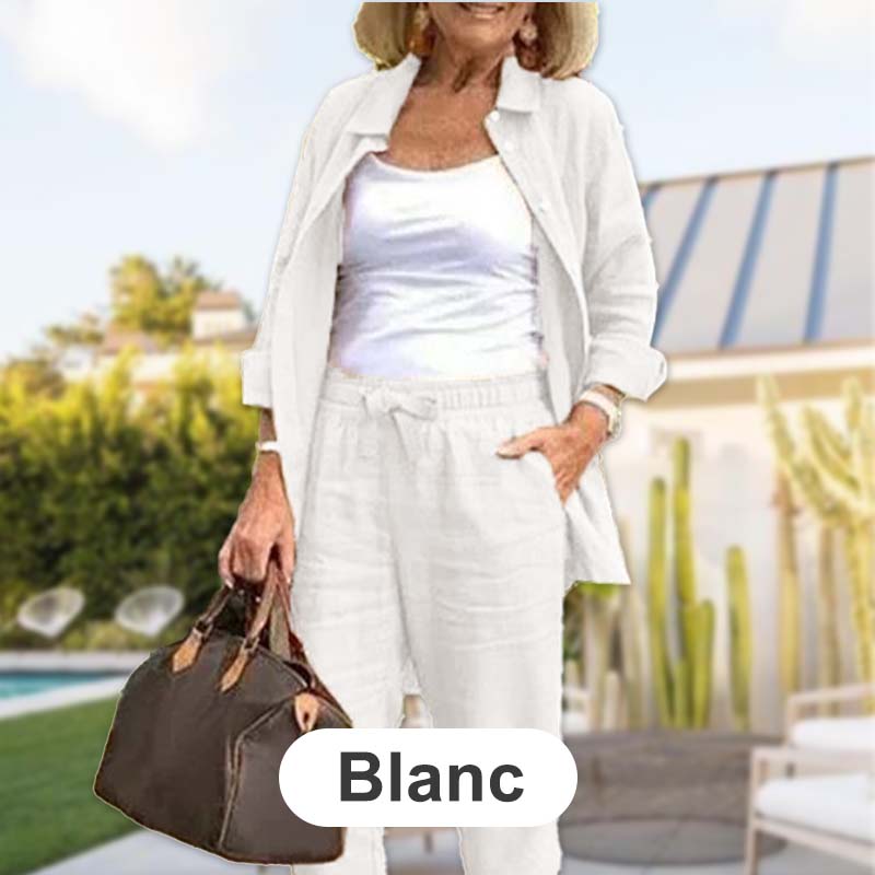Chic Cotton Linen Set