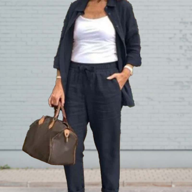 Chic Cotton Linen Set