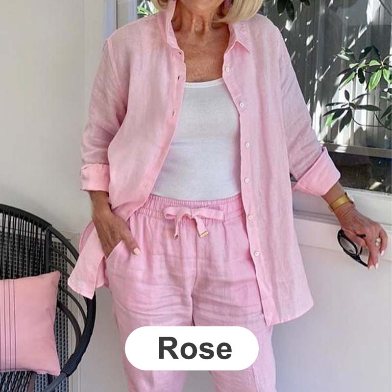 Chic Cotton Linen Set