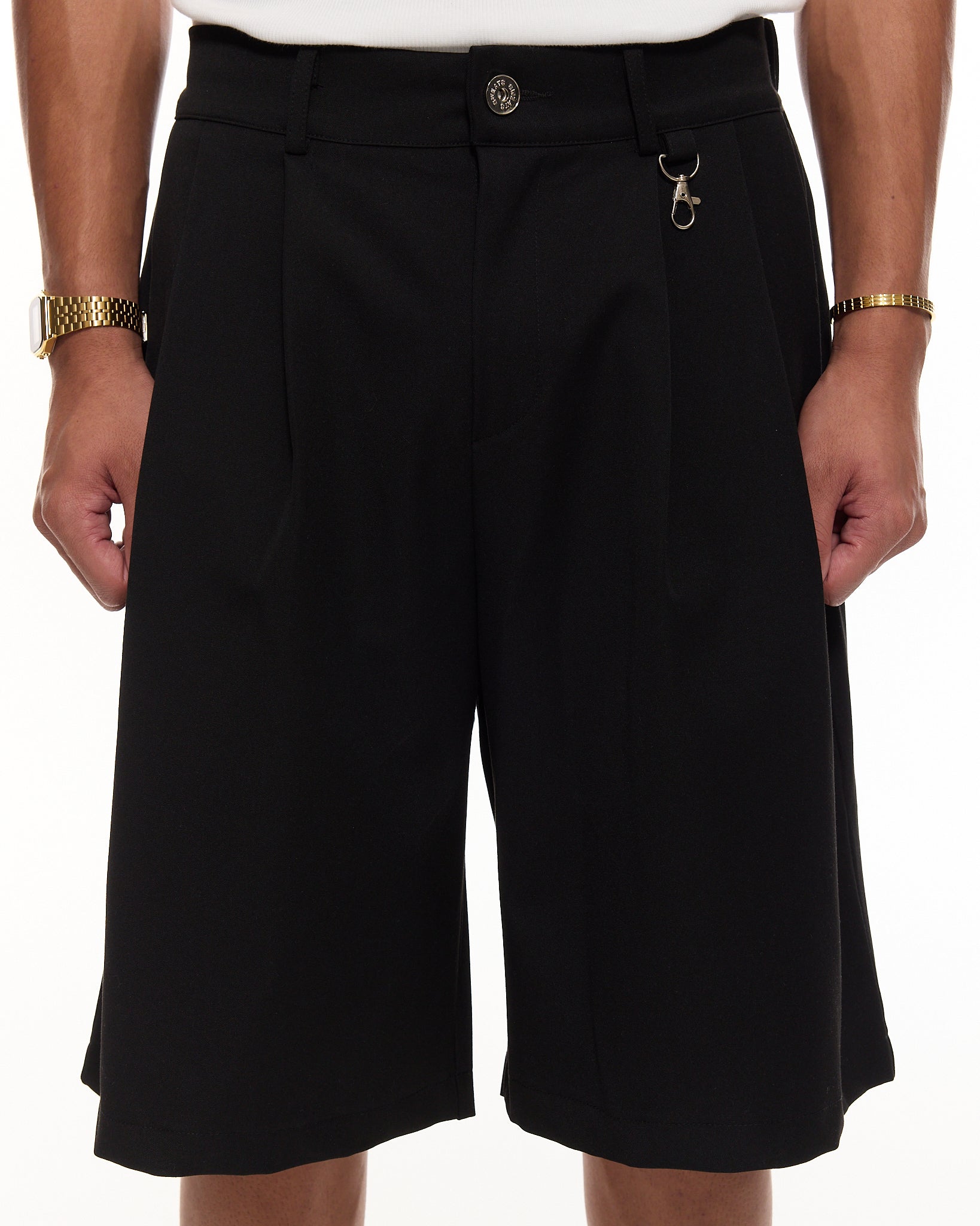 Comfy Pleated Shorts