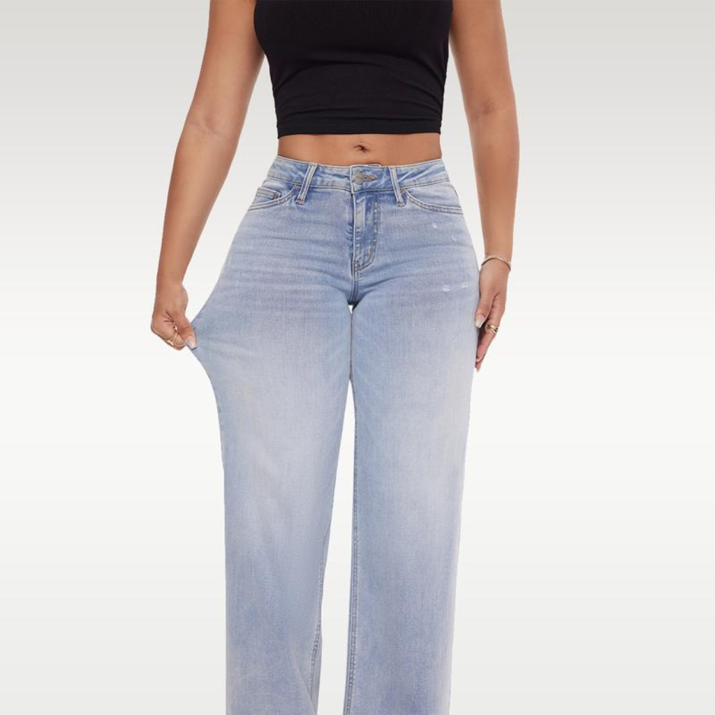 Comfy Chic Wide-Leg Jeans